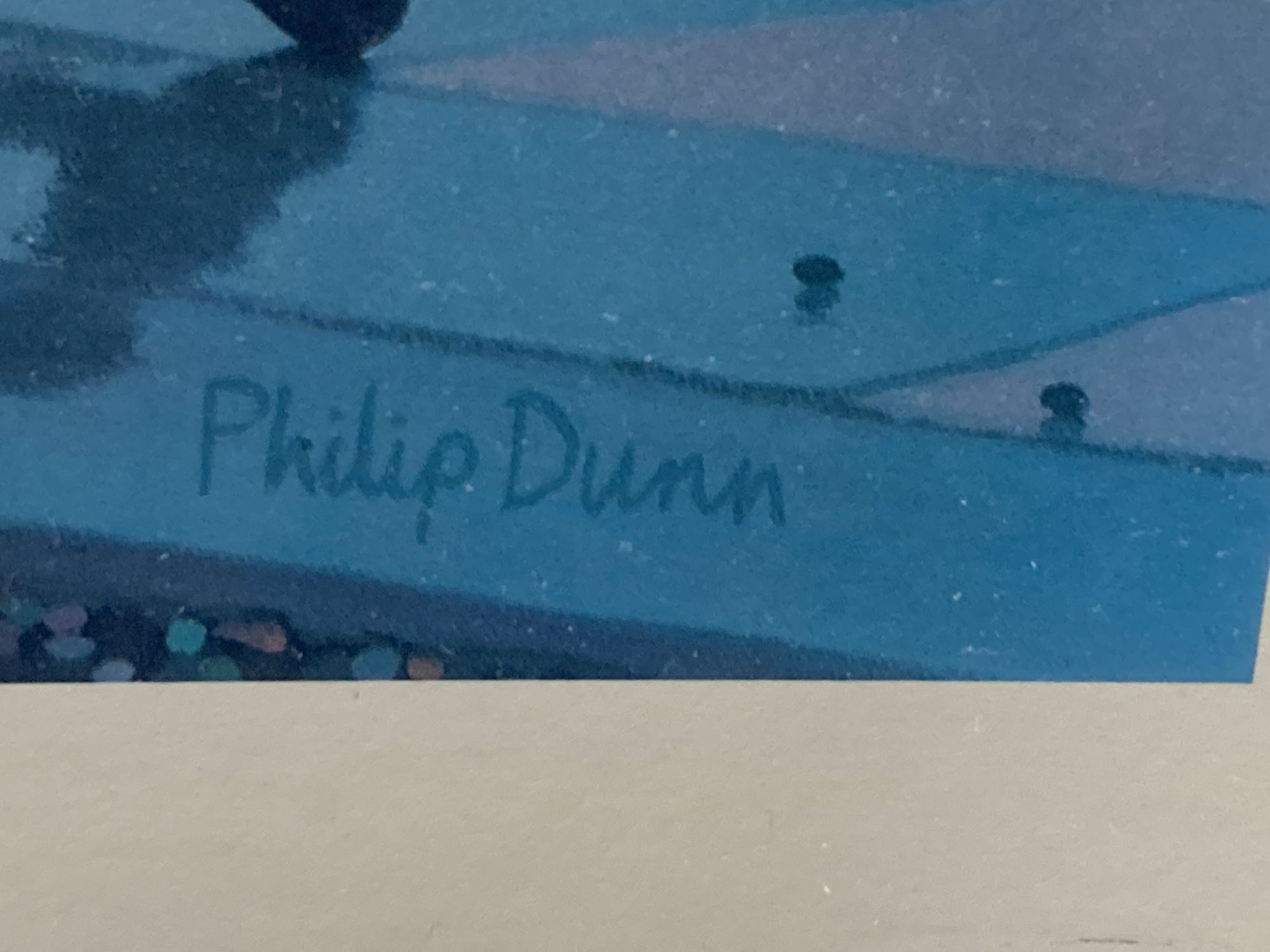 Philip Dunn, limited edition print, West Pier, signed in pencil, 38 x 55cm